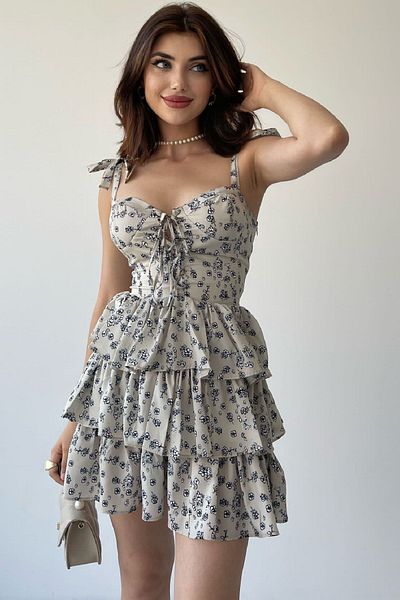 Özel Tasarım Rochie cu bretele Fustă Rochie cu volan Rochie sustinerea sanilor Rochie mini Rochie florala Rochie cu modele