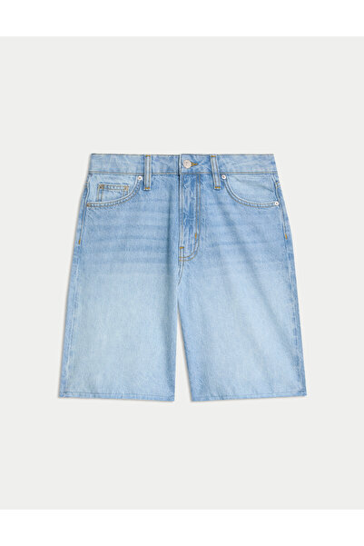 Marks & Spencer Pamuklu Bermuda Şort