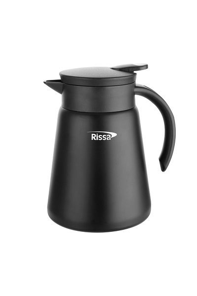 Rissa إبريق قهوة من الفولاذ المقاوم للصدأ، سعة 0.8 لتر