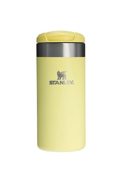 Stanley 10-10788-108 كوب ترمس من الفولاذ Aerolight Transit سعة 0,35 لتر - أصفر فاتح