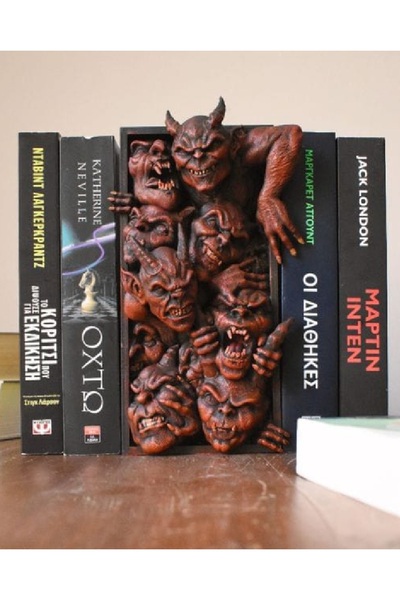 Yaratıcı sanatlar atölyesi Αξεσουάρ βιβλιοθήκης 3D Φυσική ΠΕΤΡΑ Βιβλιοθήκη Δι...