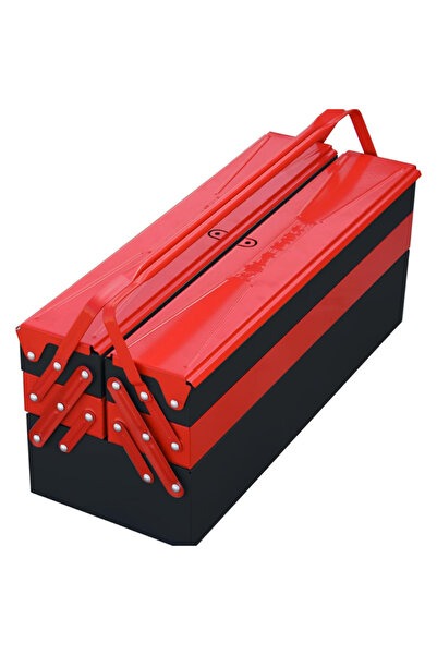 İzeltaş 8420336305 Takim Çantasi Beş Gözlü Kırmızı/Gri 190 X 520 X 200