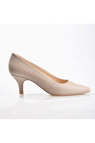 NİSH EXCLUSİVE Nish Exclusive 324 Women's Leather Classic Stiletto