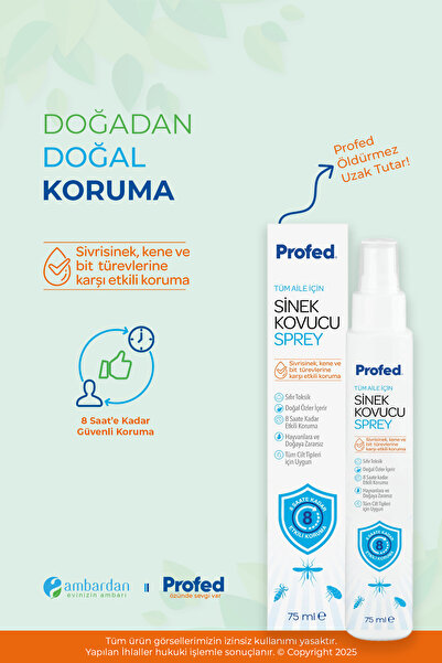 Profed Baby Profed Doğal Sinek, Kene Ve Bit Kovucu Sprey - Türkiye'nin En Iyi...