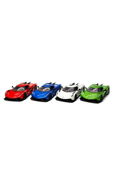 welcomein Die Cast Licensed 1:36 Scale Kinsmart Pull & Drop Koenigsegg Jesko Absolut (1 Piece)