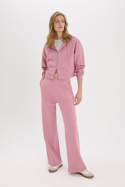 DeFacto Cool Wide Leg and Elastic Waist Sweatpants - B3345Ax25Sp