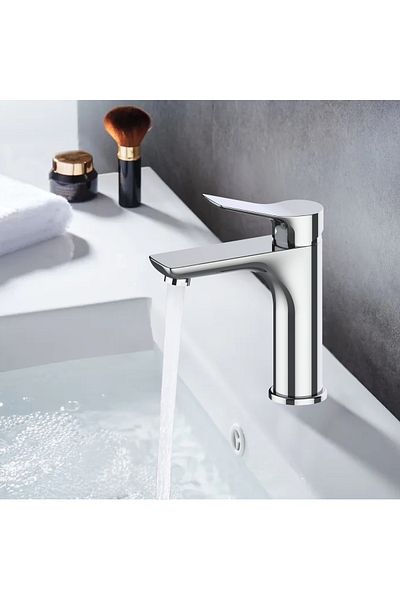 itg Basin Mixer Faucet – Chrome-Plated Premium Hot & Cold Tap for Bathroom & Kitchen