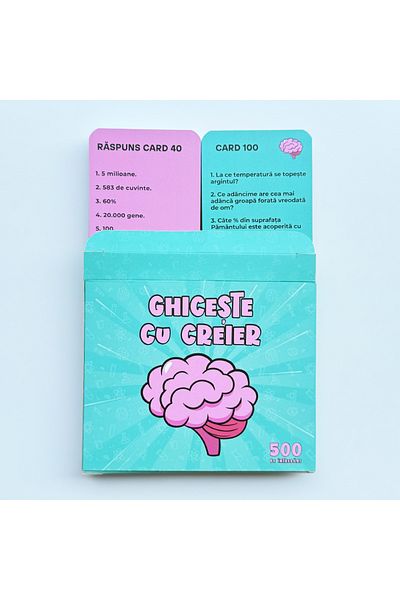 CARDLY Board Game - Brainbuster - Guess With Your Brain