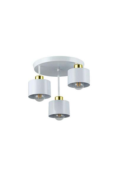 MasterLED Elza Ceiling Light, 3xe27, White Gold,
