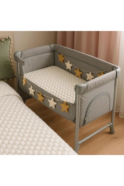 NEEA HOME 100% Cotton Fitted Liquid Proof Baby and Child Mattress Protector Mattress, Park Bed Crib Mattress Pad