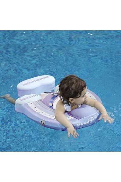 Schulzz Mambobaby Bebekler Için Renkli Günes Korumalı Upf50 Emniyet Kilitli Bebek Yüzme Can Simit