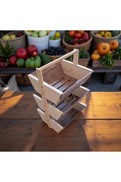 Selimoğlu Sebzelik meyvelik sepet kasa raf