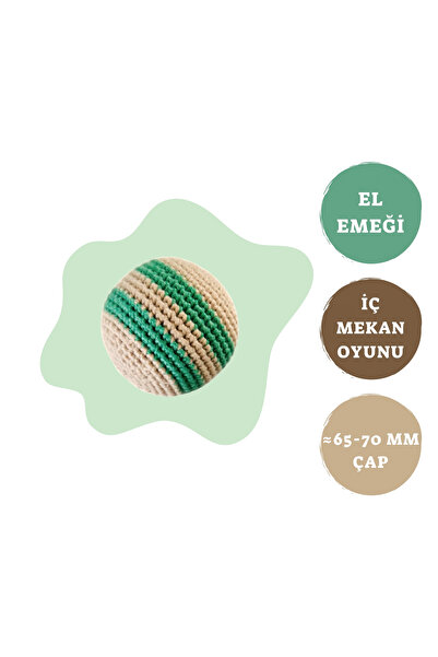 Pet And Planet Pofuduk Top Köpek Oyuncağı | Doğa Dostu Ve Pamuklu