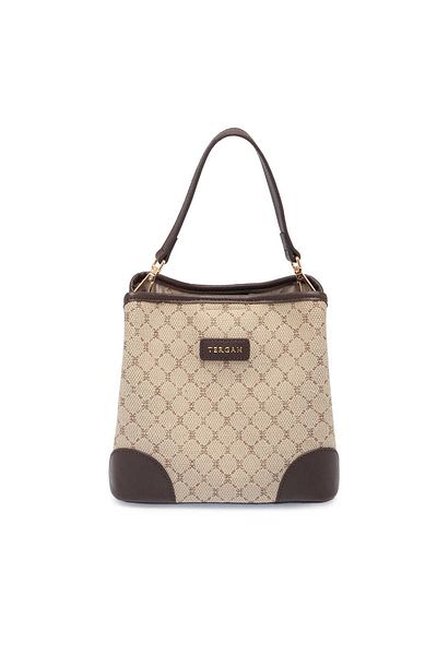 Tergan Mink Textile Women's Crossbody Bag - S25Y1Twc0710-S0M