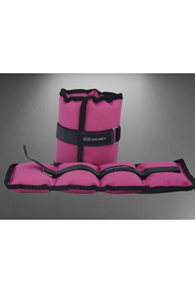 ÇAKABEY Hand-Foot Ankle Weight 1 kg X 1 kg (Total 2 kg) Pink. 1 kg X 1 kg Dumbbell Gift