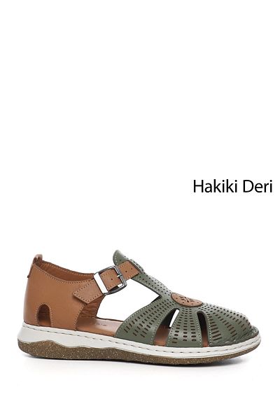 GÖNDERİ(R) Women/Girls Genuine Leather Sandals