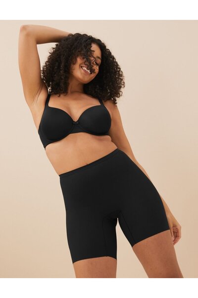 Marks & Spencer 2'li Düşük Sıkılıkta Dikişsiz Şort Korse Seti