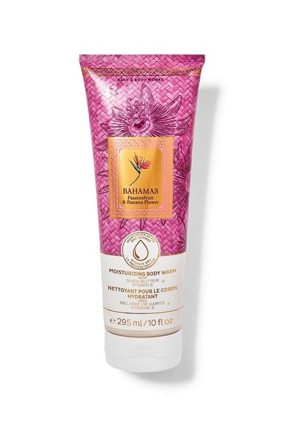 Bath & Body Works Bahamas Passionfruit & Banana Flower Nemlendirici Duş Jeli ...