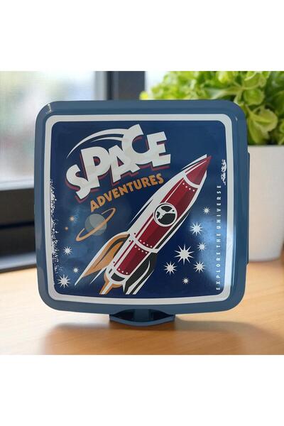 Online Home Market Premium Illustrated Lunch Box