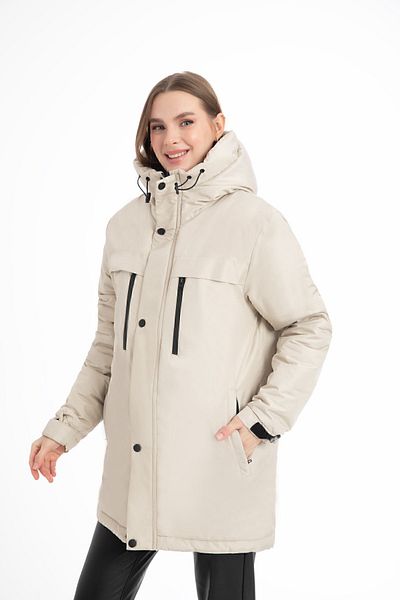 Montstop Women's Winter Jacket - Rhinestone, Fleece, Fur, Water and Windproof, Hooded