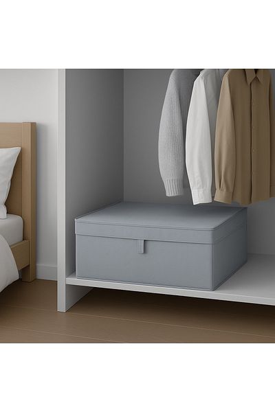 Venita Home Multi-Purpose Box in 1 Box Form with Lid (Laundry-Storage-Organization, Etc.) Organizer, 50X40X19