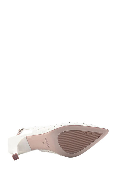 Nine West Serivonix White Women's Heeled Shoes