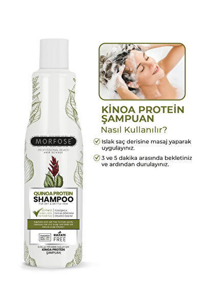 Morfose Sulfatsız Kinoa Protein Şampuan 500 ml