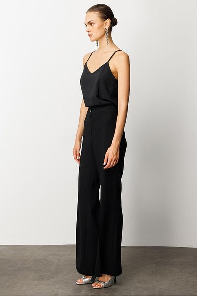 Moda İlgi Modailgi Flared Trousers - 70028,70030 Black