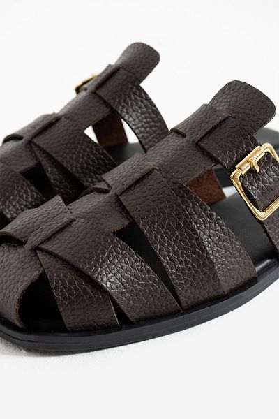 diya shoes Papuci de damă Shay Brown Lattice Model Daily Casual Talpă