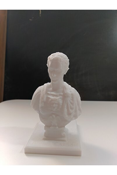 MirayDesign Suport pentru stilou cu design 3D alb Bustul lui Caesar - veni Vi...