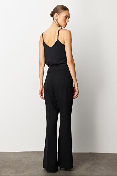 Moda İlgi Modailgi İspanyol Paça Pantolon - 70028,70030 Siyah