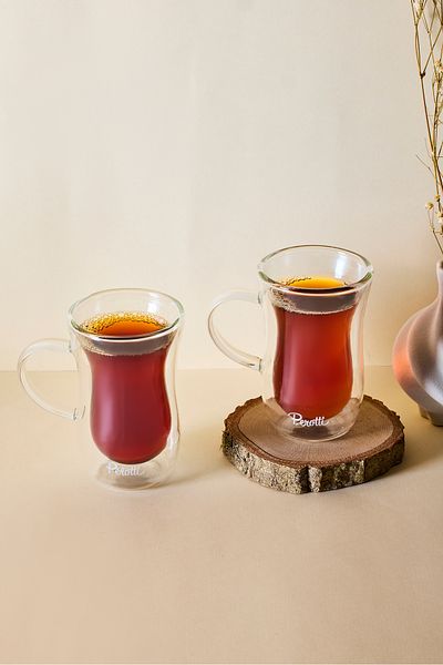 Perotti Double Wall Cup Tea Cup 2 Pieces