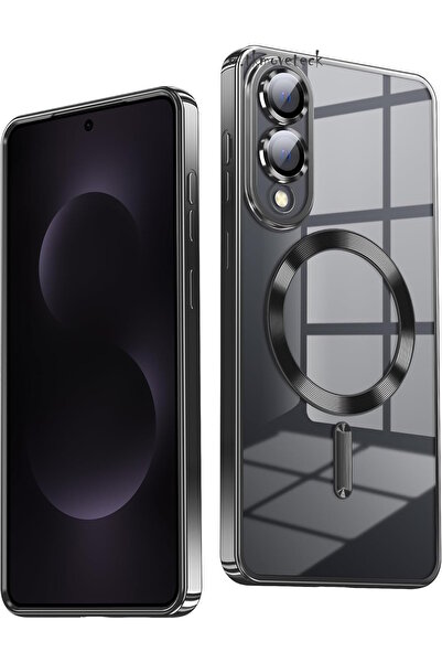 m.tk moveteck Samsuıng Galaxy S25 Edge Kılıf Magsafe Wirelles Şarj Destekli P...