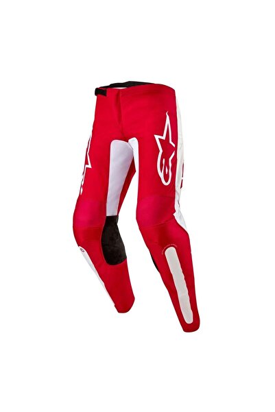 Alpinestars Fluid Lurv Kros Motosiklet Pantolonu Kırmızı Beyaz