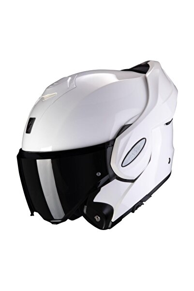 Scorpion Exo-tech Evo Çene Açılabilir Motosiklet Kaskı Beyaz