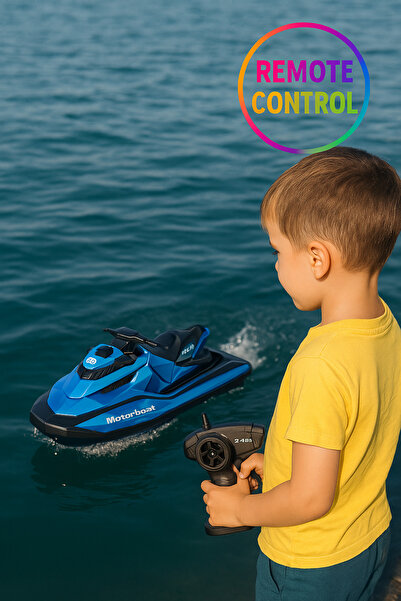 TOYFEST Motorboat 2.4 Ghz Kumandalı Full Fonksiyon Jet Ski