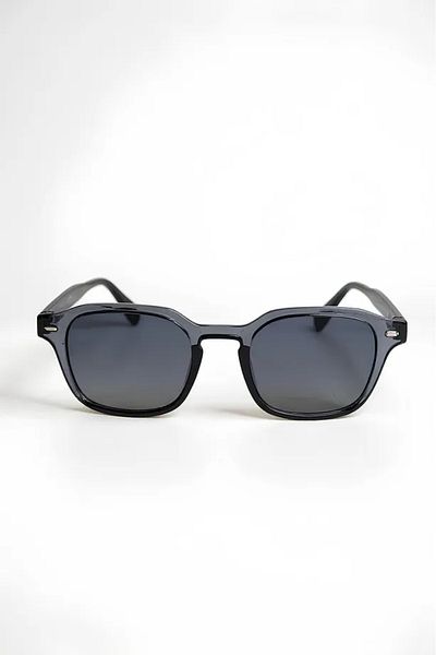 Chunky Frame Smoke Blue Black Unisex 2025 New Season Sunglasses