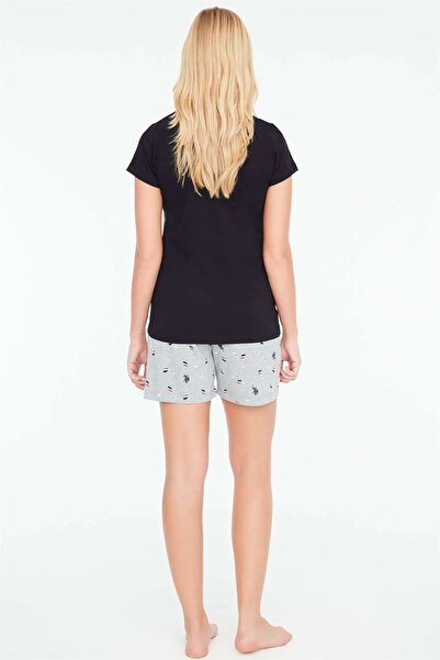 U.S. Polo Assn. 16889 Set de pantaloni scurți de damă bleumarin