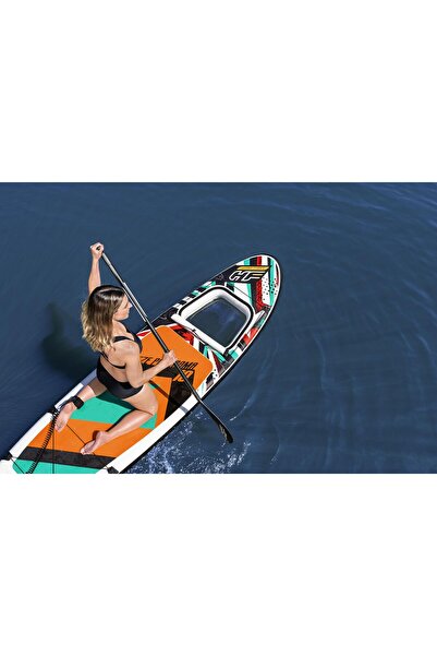 BESTWAY Hydro-Force™ 65377 Breeze Panorama™ Pencereli Şişme SUP-Sörf Seti