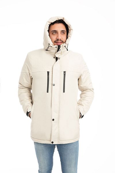 Royalside Men's Stone Fleece Fur Water and Windproof Hooded Winter Coat & Coat & Parka