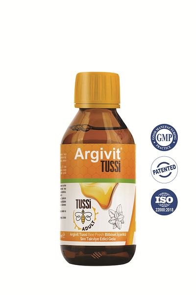Argivit Tussi Adult 3 Pack - Vitamin C and Cinnamon Syrup 150 ml