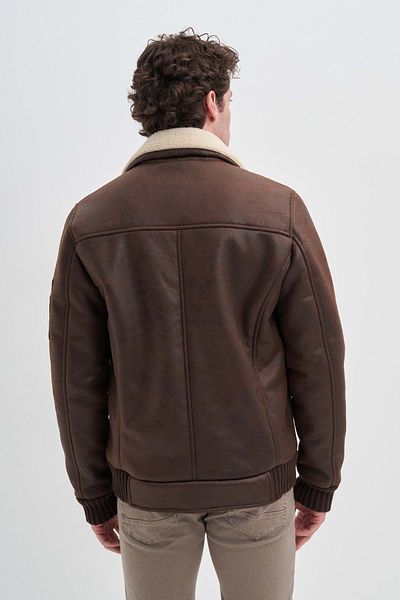 Cazador Jazz 1058 Pilot Coat 24kceed01058 Καφέ