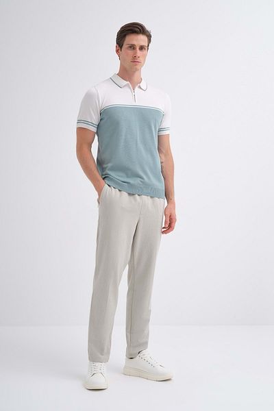 Cazador Τζαζ 3032 Polo Yk. Πλεκτό T-shirt S.blue