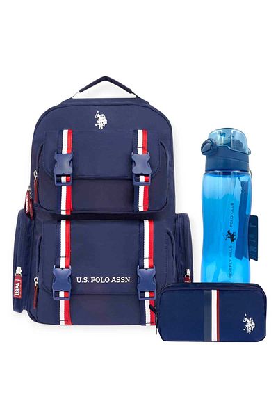 U.S. Polo Assn. Base. Polo Assn. Backpack , U.S. Polo Assn. Pen Bag - Water Bottle & Flask Gift