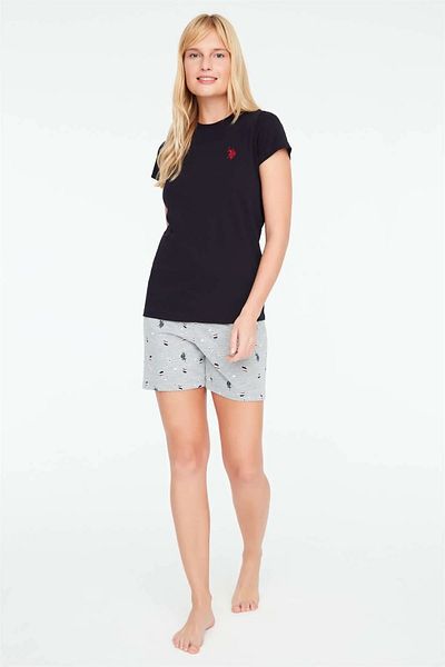 U.S. Polo Assn. 16889 Set de pantaloni scurți de damă bleumarin