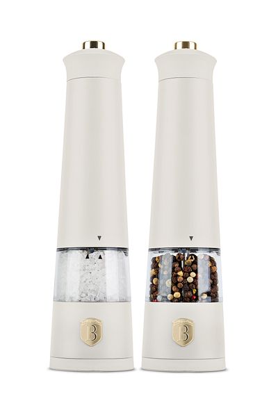 Berlinger Haus Set de 2 râșnițe electrice de sare și piper Colecția Sahara