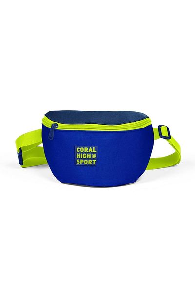 Coral High Sport Saks Navy Blue Waist Bag 22615