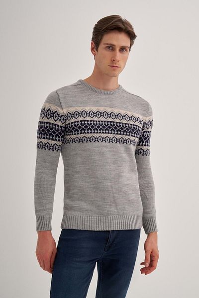 Cazador 3025 Men's Crew Neck Sweater