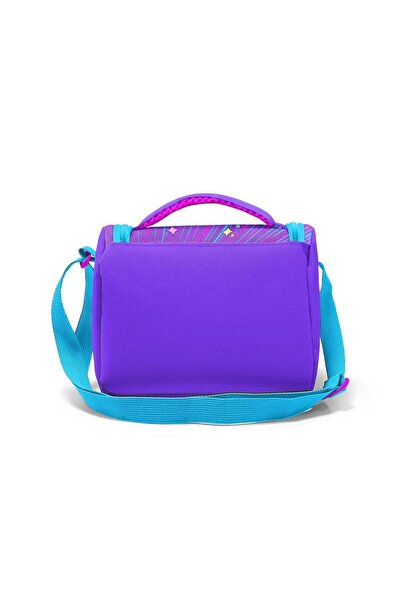 Coral High Cutie de prânz termică cu model K-pop, violet, roz, albastru, cu sclipici 11849