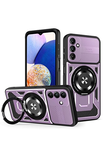 SKYDDAR INNOVATION Husă pentru Samsung Galaxy A35 5G, RuggedCam, inel magneti...